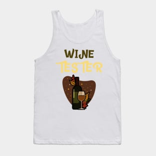 Wine Tester, Sommelier Tank Top